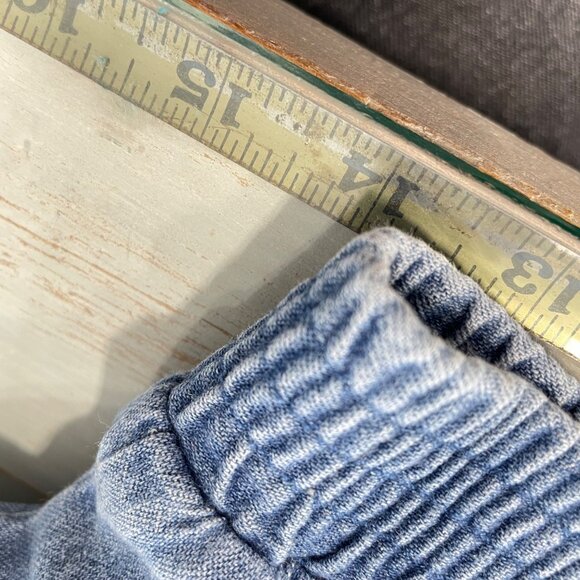 Vintage 90s Susan Bristol Patchwork Skirt Size 10 Plaid Denim Flannel Chambray - Picture 8 of 10